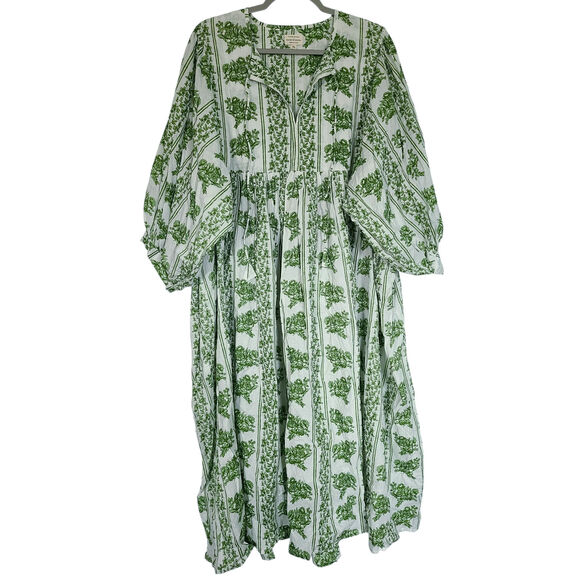 House of Sundar Liana Mid Dress - Fern Size XL - Picture 3 of 9